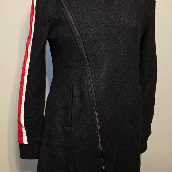 Bioware N7 Mass Effect Asymmetrical Hooded Wool Active Jacket - Women's XL - Picture 1 of 12